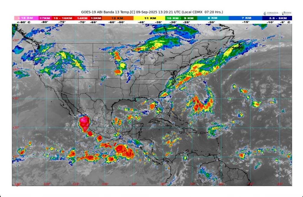 Mantiene Protección Civil de Los Cabos vigilancia ante fenómeno meteorológico en el&nbsp;Pacífico
