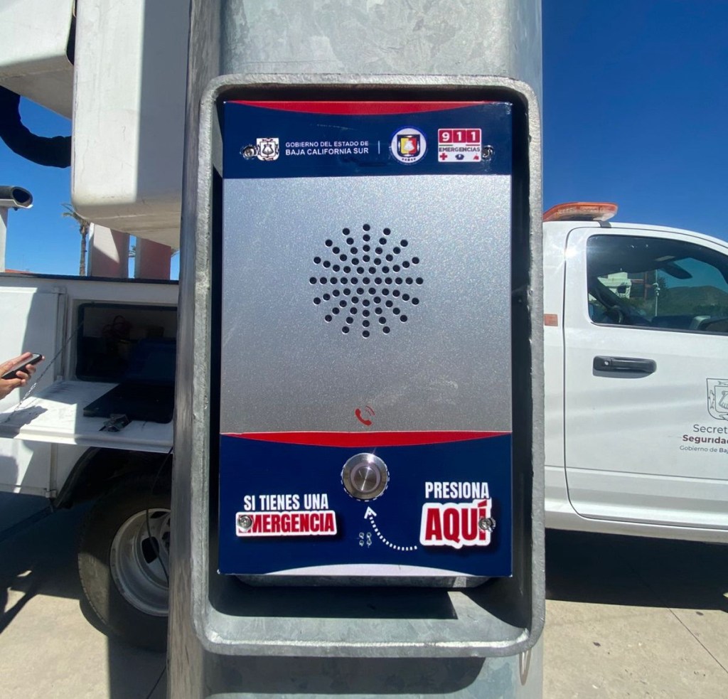 Instala SSPE botones de emergencia en puntos de videovigilancia de La&nbsp;Paz