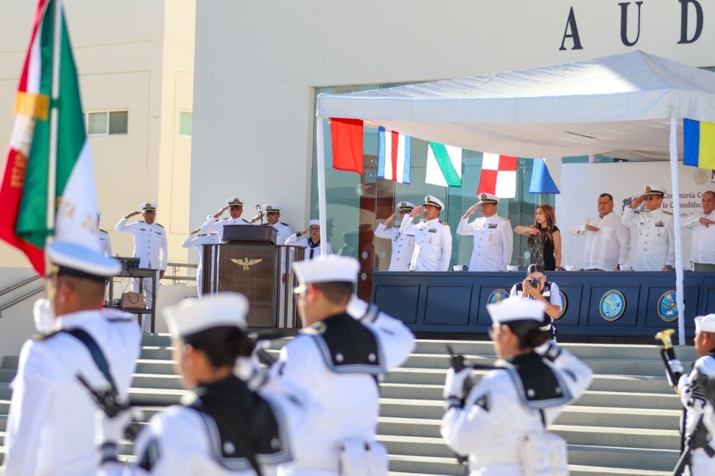 Preside Saúl González acto conmemorativo por los 200 años de la Independencia en&nbsp;el&nbsp;Mar