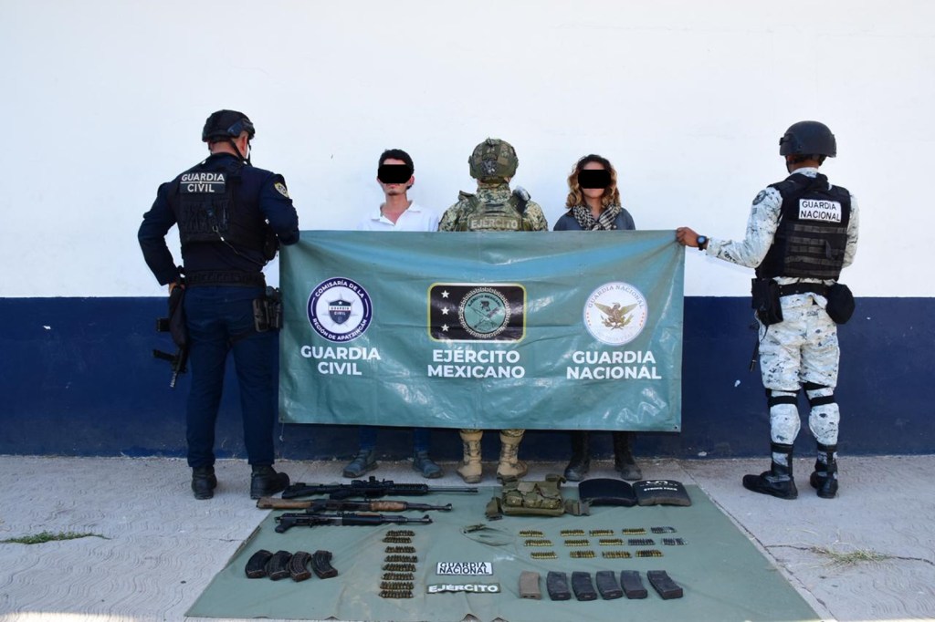 Logran la detención de 2 presuntos integrantes de la delincuencia organizada en Michoacán