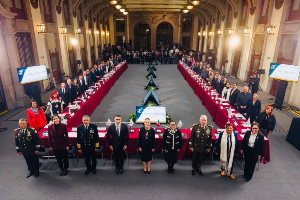 Asiste Gobernador VMCC a sesiones nacionales de Seguridad y Protección Civil encabezadas por la presidenta Claudia&nbsp;Sheinbaum&nbsp;