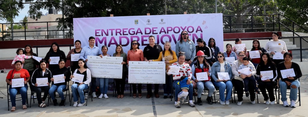 Realizan primera entrega del año delprograma “Apoyo a Madre Joven” en Los Cabos