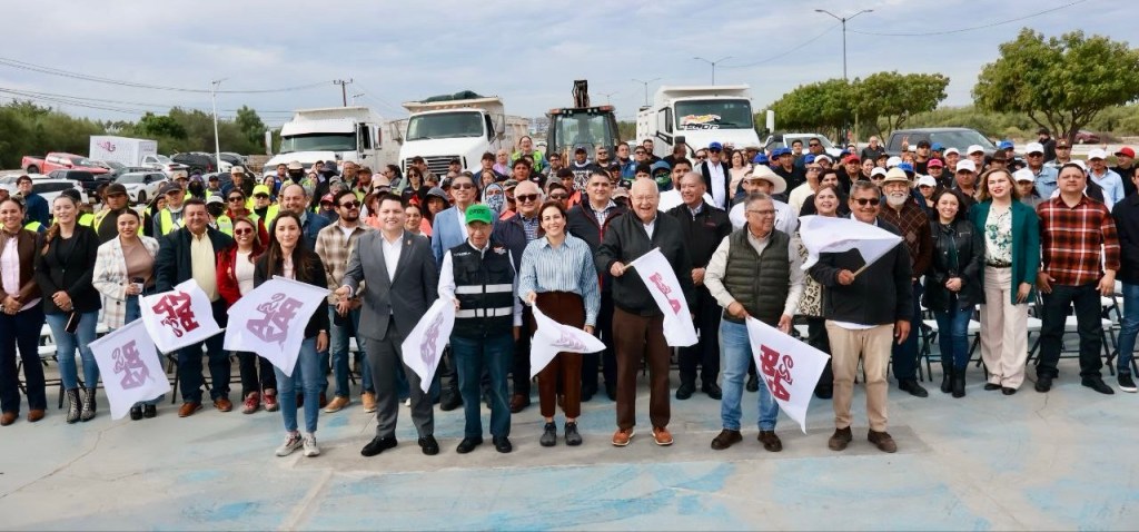 Inician obras de construcción de un nuevo camellón en La&nbsp;Paz