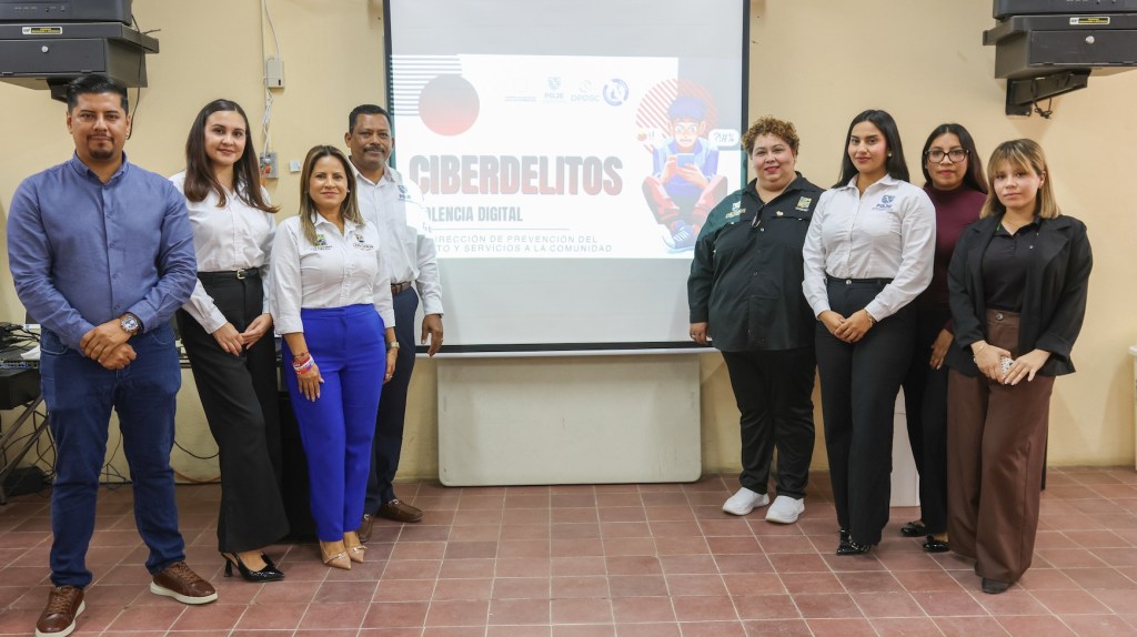 Imparte SIPINNA pláticas a estudiantes sobre ciberdelito y acoso&nbsp;escolar