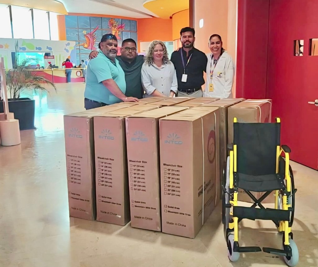 Recibe ISIPD&nbsp;donación de sillas de ruedas del CRIT-La Paz para impulsar la&nbsp;inclusión