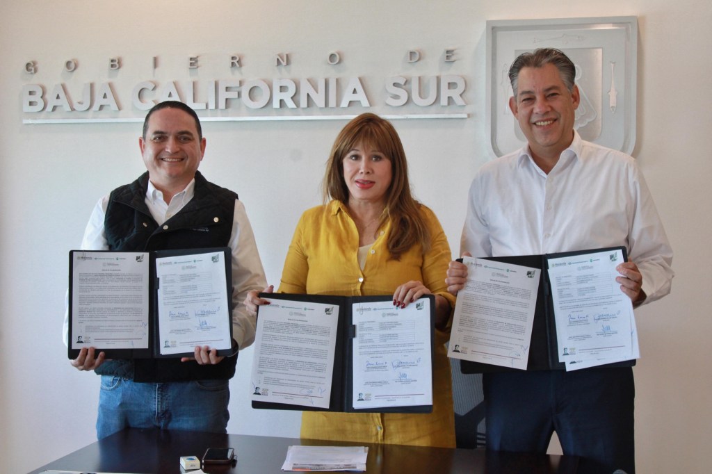 Firman SETUE y NAFIN–Bancomext convenio para fortalecer al sector empresarial de&nbsp;BCS