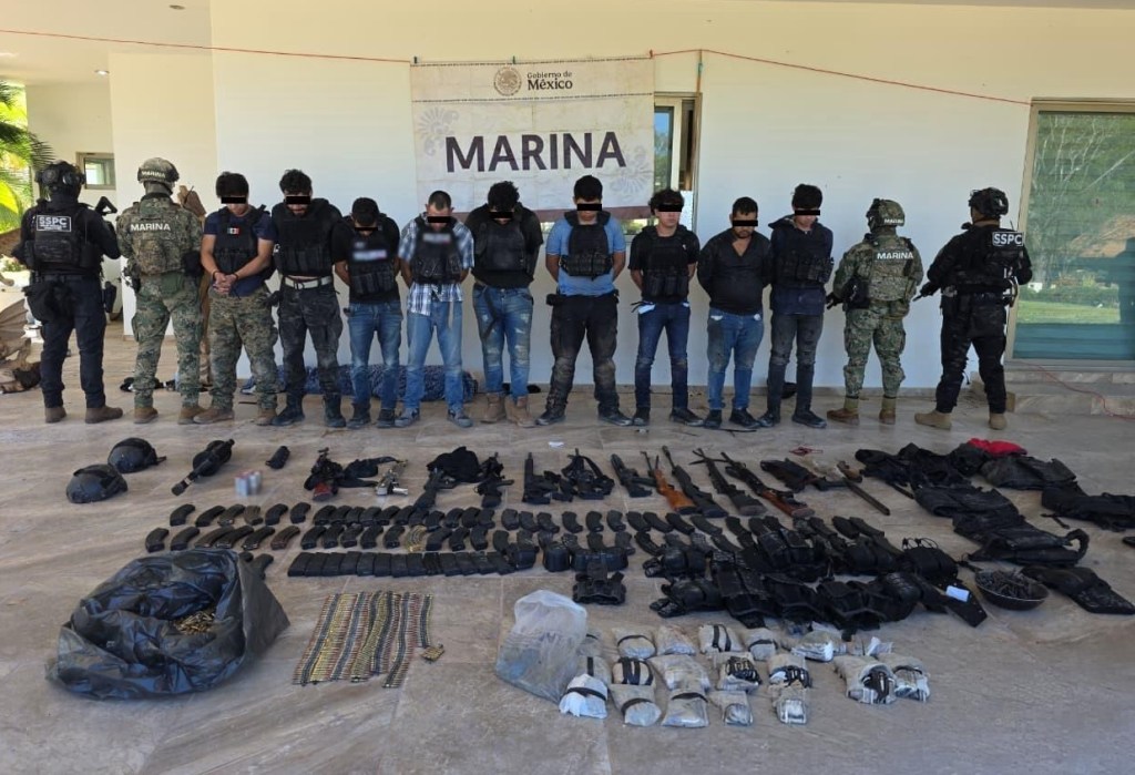 TRAS REPELER UNA AGRESIÓN EN SINALOA, AUTORIDADES FEDERALES DETIENEN A NUEVE PERSONAS Y ASEGURAN&nbsp;ARMAMENTO