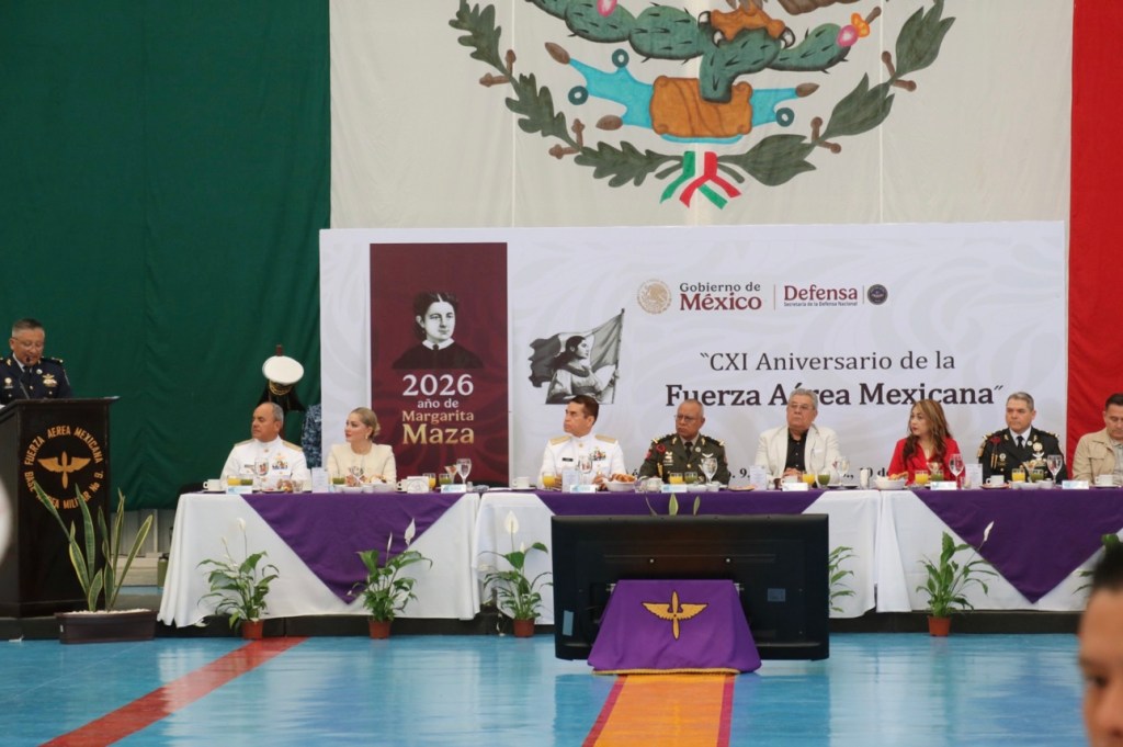 Reconoce Gobierno&nbsp;del Estado&nbsp;la labor de la Fuerza Aérea&nbsp;Mexicana