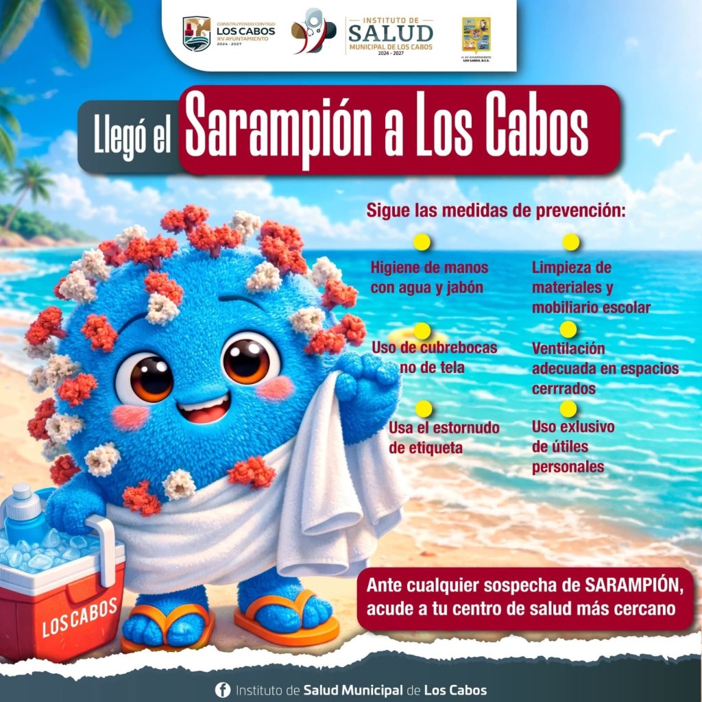 Gobierno Municipal se suma a las&nbsp;labores de campo y exhortan a la población a vacunarse contra el&nbsp;sarampión