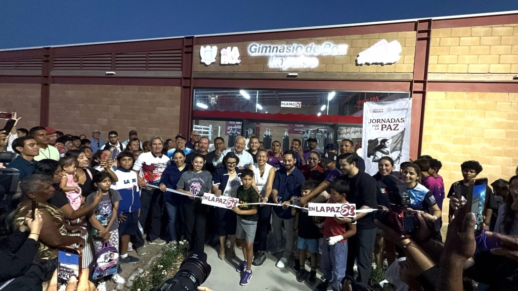 Acude&nbsp;Víctor Castro&nbsp;a inauguración de nuevas instalaciones deportivas en La&nbsp;Paz