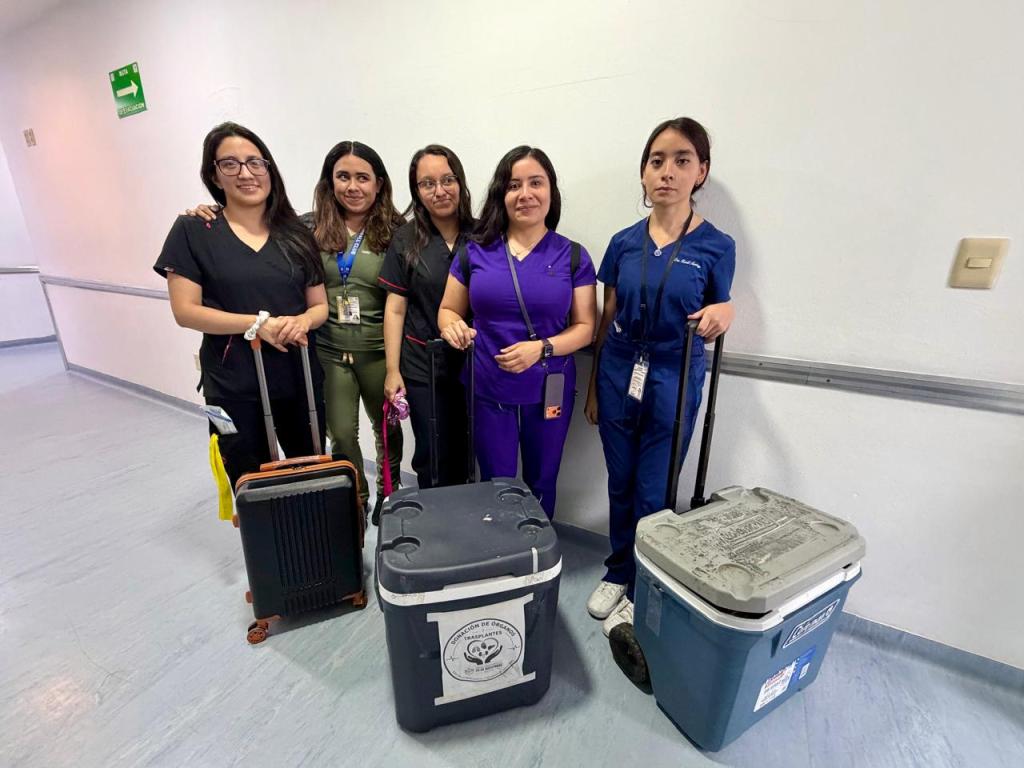 Realiza Hospital General del ISSSTE en Tlaxcala primera procuración multiorgánica del año