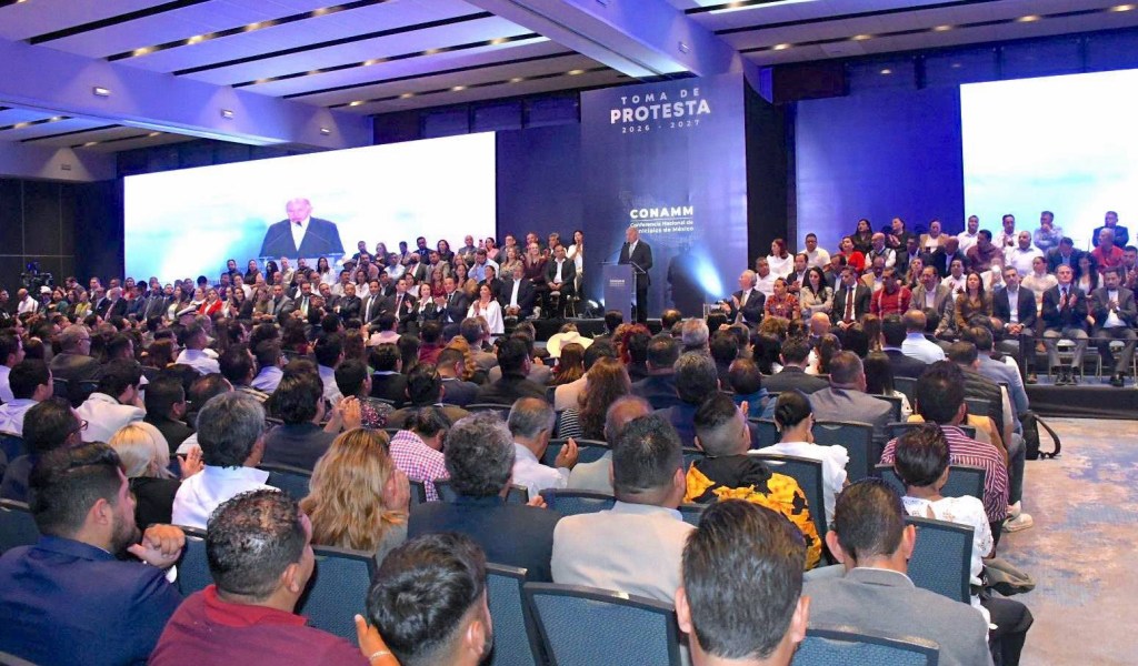 Christian Agúndez participa en la toma de protesta de la nueva Mesa Directiva de la&nbsp;CONAMM