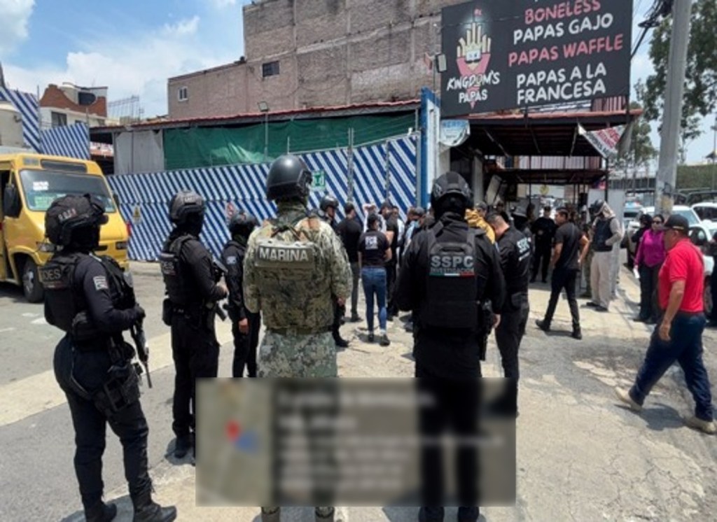 Personal de la Secretaría de Marina participa en operativo coordinado contra el robo de hidrocarburos en Ecatepec, Estado de&nbsp;México