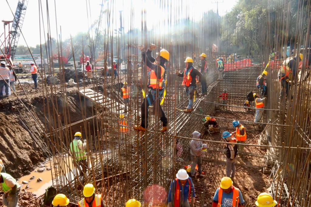 El Gobierno de México avanza en obras estratégicas para mejorar abasto y reducir riesgos de inundaciones en el Valle de&nbsp;México