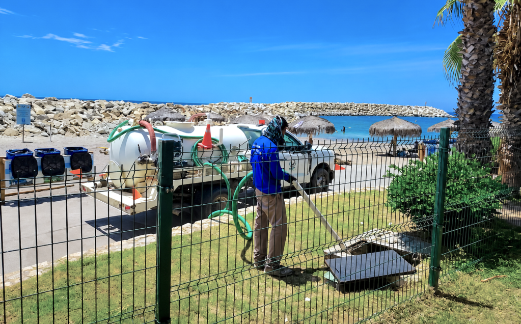 Mejora Zofemat Los Cabos servicios en La Playa con más sanitarios&nbsp;portátiles