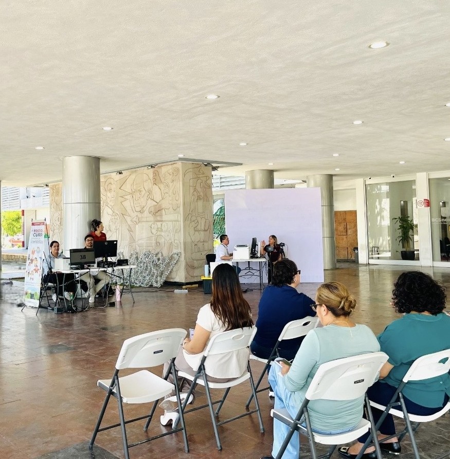 Instalan módulo para tramitar la CURP biométrica en Palacio de Gobierno