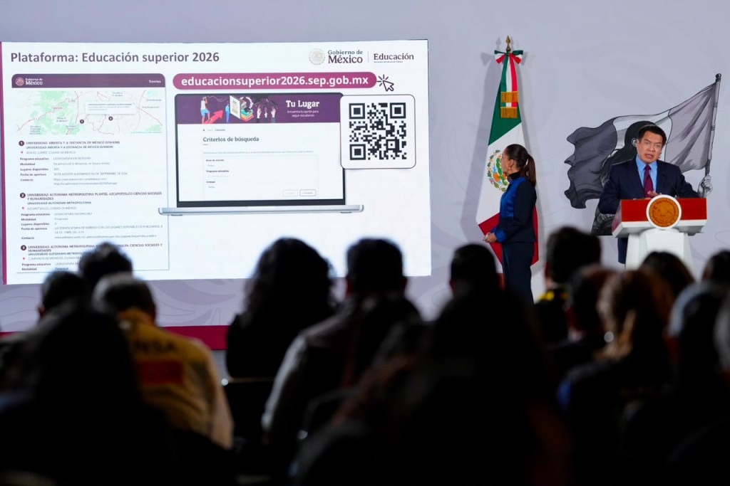 SEP abre Plataforma Educación Superior 2026 con 37 mil 503 espacios para jóvenes que buscan ingresar a universidades públicas.