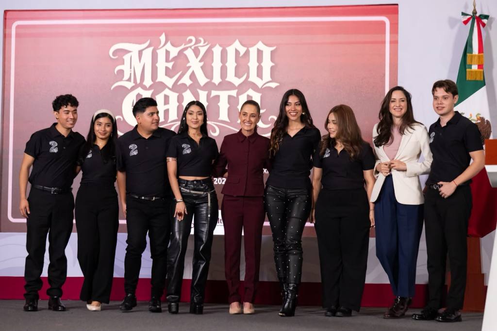 MÉXICO CANTA ES QUE LA MÚSICA SEA PARTE DE LA VIDA Y NO LA VIOLENCIA