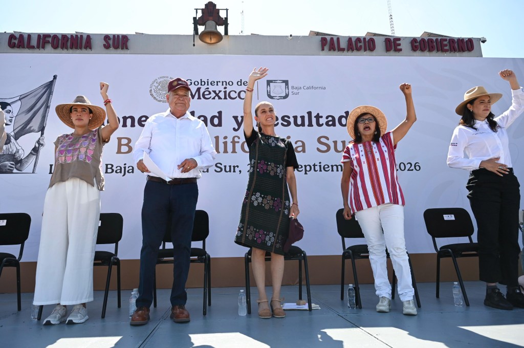 LA INJERENCIA NO, SUBORDINACIÓN TAMPOCO Y ENTREGUISMO MENOS. MÉXICO DEFIENDE SIEMPRE SU SOBERANÍA: PRESIDENTA CLAUDIA SHEINBAUM DESDE LA PAZ, BAJA CALIFORNIA SUR